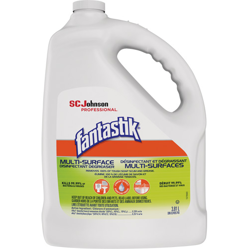 Fantastik&reg; Professional Multi-Surface Disinfectant & Degreaser, 3.78 L, Jug Cintas