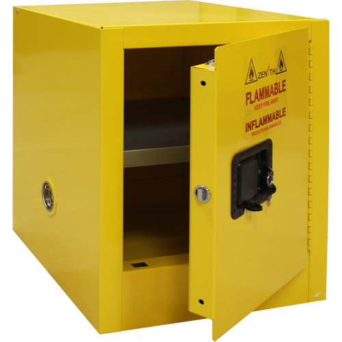 Flammable Storage Cabinet, 4 gal., 1 Door, 17" W x 22" H x 18" D Cintas