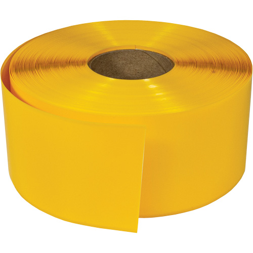 ArmorStripe&reg; Ultra Durable Floor Tape, 4" x 100', PVC, Yellow Cintas
