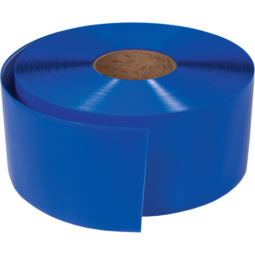 ArmorStripe&reg; Ultra Durable Floor Tape, 4" x 100', PVC, Blue Cintas