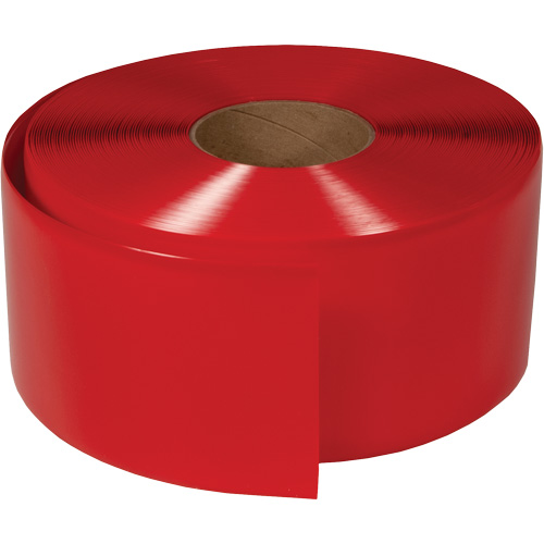 ArmorStripe&reg; Ultra Durable Floor Tape, 4" x 100', PVC, Red Cintas