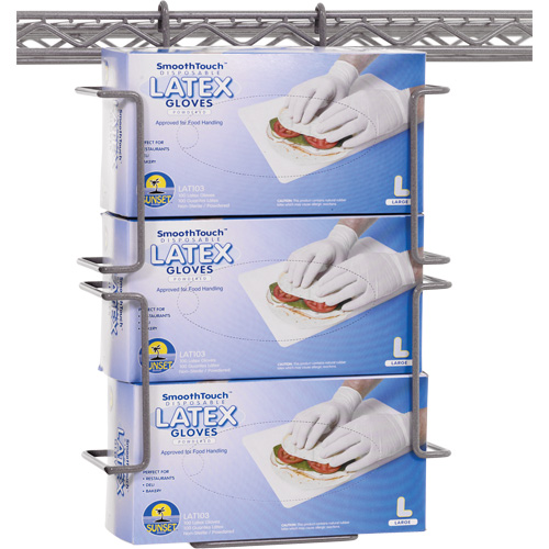 Support horizontal triple pour boîte de gants Cintas