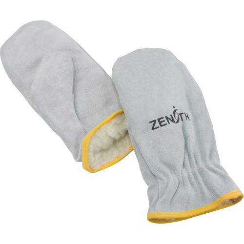 Boa Lined Split Grain Winter Mitts, Size One Size, Mitt Cintas