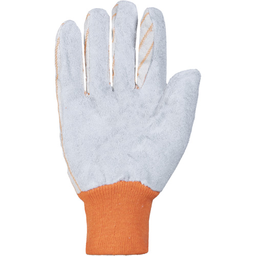 Endura&reg; Leather Palm Gloves, Large, Split Leather Palm Cintas