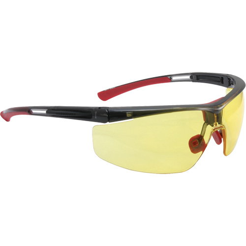 Uvex HydroShield&reg; North Adaptec Safety Glasses, Amber Lens, Anti-Fog/Anti-Scratch, ANSI Z87+/Meets/Exceeds CSA Z94.3 Cintas