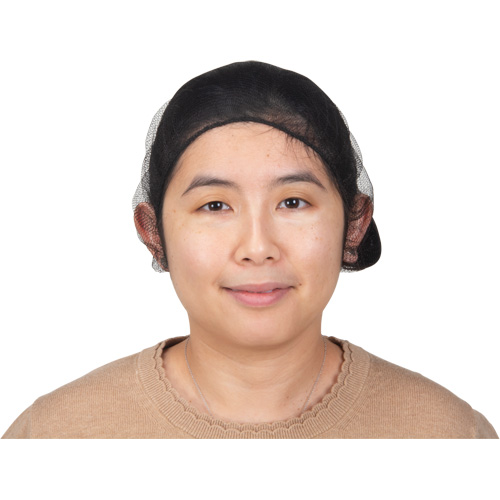 Hair Nets, Nylon, 21", Brown Cintas
