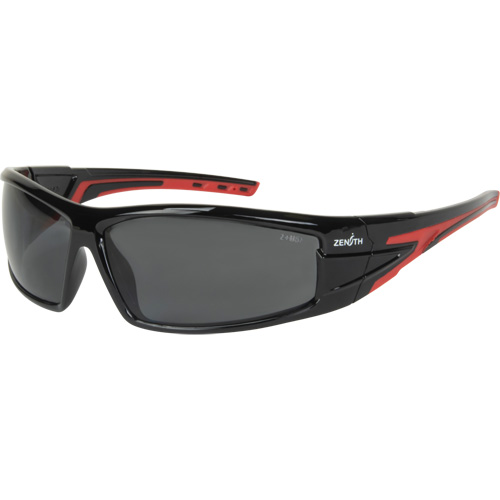 Lunettes de s&eacute;curit&eacute; de s&eacute;rie Z3300, Lentille Grise/fum&eacute;e, Anti-&eacute;gratignures/Polaris&eacute;, ANSI Z87+/R&eacute;pond ou surpasse la norme CSA Z94.3 Cintas