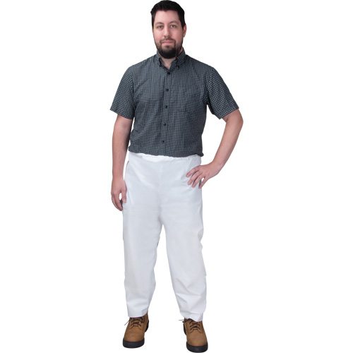 Pantalon jetable, Microporeux, Petit, Blanc Cintas
