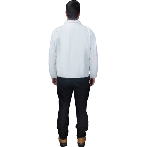 Disposable Shirt, Microporous, Small, White Cintas