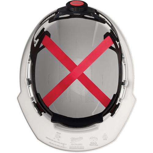 Front Brim Hardhat, Meets CSA Type 1, Ratchet Suspension, Non-Vented Cintas