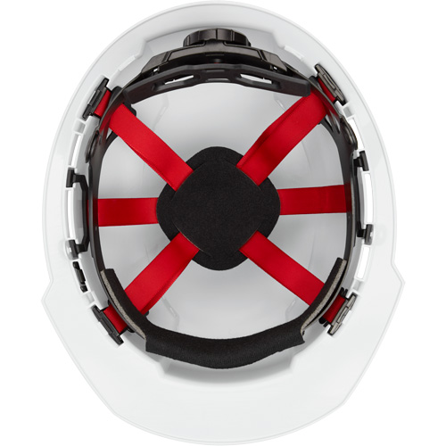 Front Brim Hardhat, Meets CSA Type 1, Ratchet Suspension, Vented Cintas