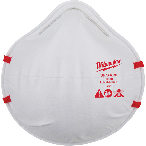 Respirateur jetable, N95, Certifi&eacute; NIOSH, Taille unique Cintas