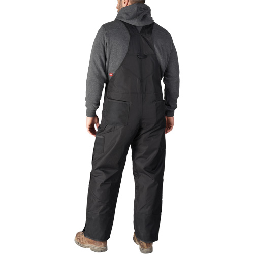 Salopette GridIron courte avec fermeture &agrave; glissi&egrave;re jusqu'&agrave; la cuisse, Hommes, 2T-Grand, Noir Cintas