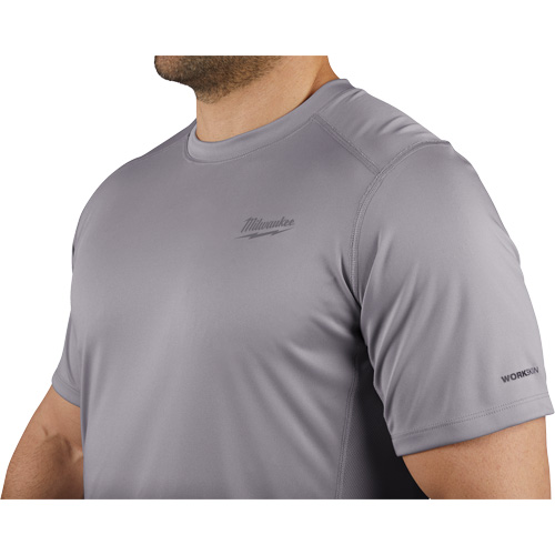 Chandail l&eacute;ger Workskin, Hommes, Petit, Gris Cintas