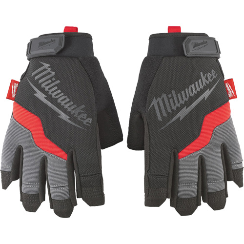 Performance Fingerless Gloves, Synthetic Palm, Size Small Cintas