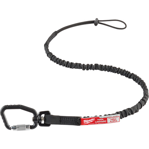 Locking Tool Lanyard, Bungee, Carabiner/Loop Cintas
