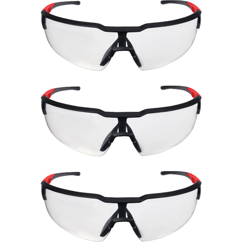 Lunettes de s&eacute;curit&eacute;, Lentille Transparent, Anti-&eacute;gratignures, ANSI Z87+/R&eacute;pond ou surpasse la norme CSA Z94.3 Cintas