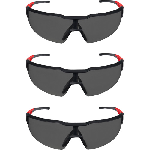 Lunettes de s&eacute;curit&eacute;, Lentille Fum&eacute;e, Anti-&eacute;gratignures, ANSI Z87+/R&eacute;pond ou surpasse la norme CSA Z94.3 Cintas