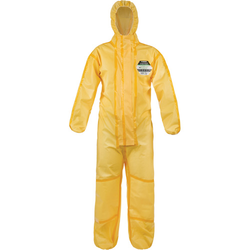 ChemMax&reg; 1 Coveralls, Polyethylene/Polypropylene, Small, Yellow Cintas