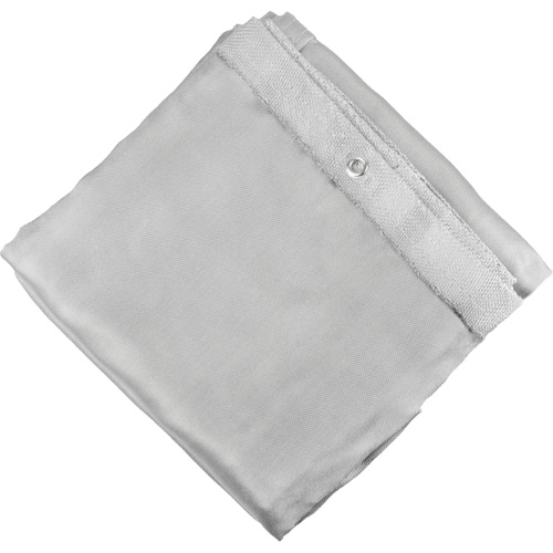 Silica Cloth Fiberglass Blanket, 6' W x 6' L, Rated Up To 1800 °F Cintas