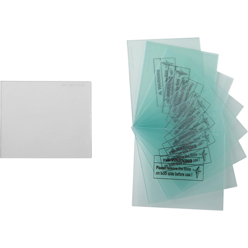 Internal Safety Plate for Translight 555 + Premium Auto Darkening Helmet, For Use With HSL-1, HSL-2 and Huntsman Cintas