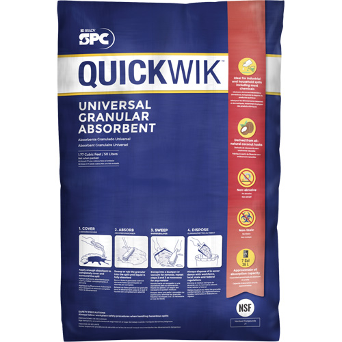 Quickwik Universal Granular Absorbent Cintas