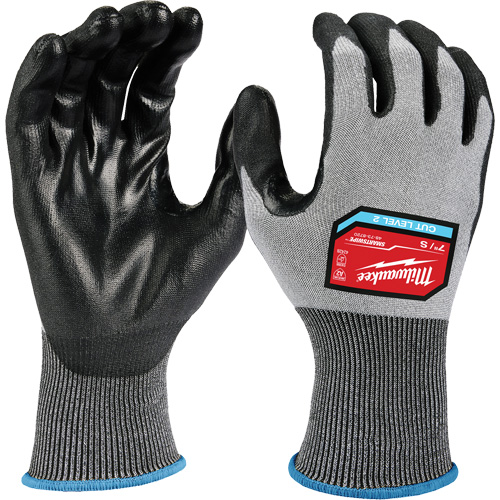 High Dexterity Gloves, Size Small, 18 Gauge, Polyurethane Coated, Polyethylene Shell, ANSI/ISEA 105 Level 2 Cintas