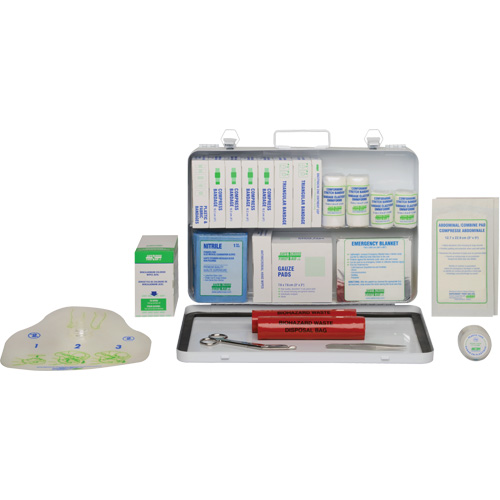First Aid Kit, Meets CSA Z1220-17 Type 2 Low-Risk Environment, Medium (26-50 Workers) Cintas