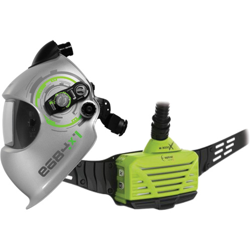 e3000x Welding Belt-Mount PAPR System, Headcover & Faceshield/Welding Helmet, Lithium-Ion Battery Cintas