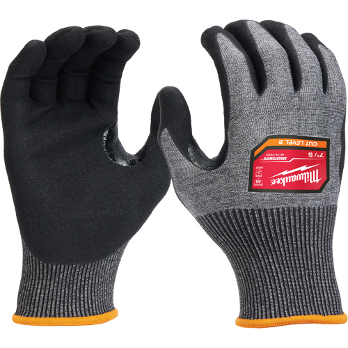 Gants enduits par trempage &agrave; dext&eacute;rit&eacute; &eacute;lev&eacute;e, Taille Petit, Calibre 18, Rev&ecirc;tement Nitrile, Enveloppe en Nylon/Poly&eacute;thyl&egrave;ne/Tungst&egrave;ne, ASTM ANSI niveau A8/EN 388 niveau F Cintas