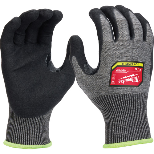 High-Dexterity Dipped Gloves, Size Small, 18 Gauge, Nitrile Coated, Nylon/Polyethylene/Tungsten Shell, ASTM ANSI Level A9/EN 388 Level F Cintas