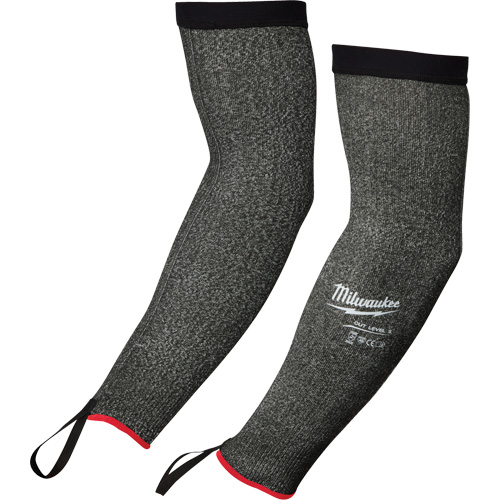 Manches de protection, Poly&eacute;thyl&egrave;ne, 16", ANSI/ISEA 105 niveau 5/EN 388 niveau E, Gris Cintas