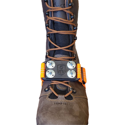 Midcleat&reg; Non-Sparking Ice Cleat, Carbon Steel, Stud Traction, One Size Cintas