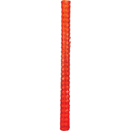 Cl&ocirc;ture &agrave; neige, 50' lo x 4' la, Orange Cintas