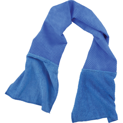 Chill-Its 6604 Multi-Purpose Cleaning and Cooling Towel, Blue Cintas