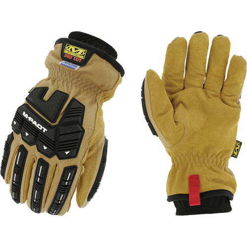 Gants imperm&eacute;ables ColdworkM-Pact, 8, Paume en Cuir fleur, Poignet &eacute;lastique Cintas