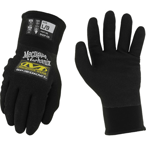 Speedknit Thermal Gloves, Size 7, 15 Gauge, Nitrile Coated, Nylon Shell, ASTM ANSI Level A2 Cintas