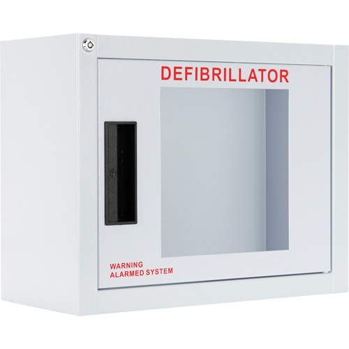 Standard Compact AED Cabinet with Alarm, Philips/Defibtech/Heartsine For, Non-Medical Cintas