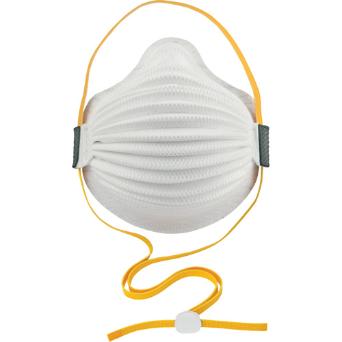 Respirateur AirWave jetable avec SmartStrap et garniture d'&eacute;tanch&eacute;it&eacute; int&eacute;grale en mousse, P95, Certifi&eacute; NIOSH, Moyen/grand Cintas