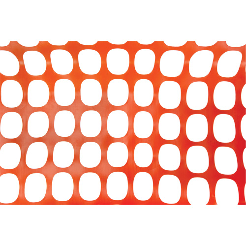 Cl&ocirc;ture de s&eacute;curit&eacute; robuste, 100' lo x 4' la, Orange Cintas