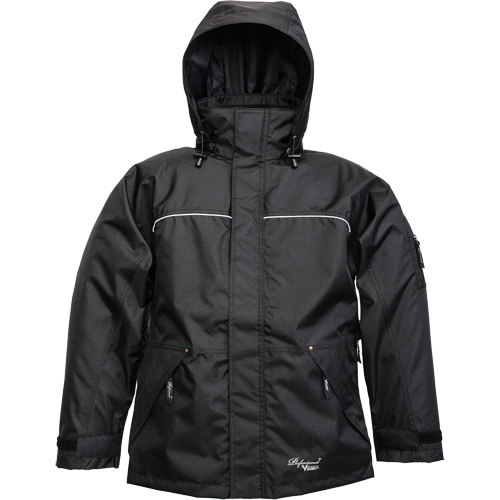 Thor 300D Trilobal Jacket, Polyester, Medium, Black Cintas