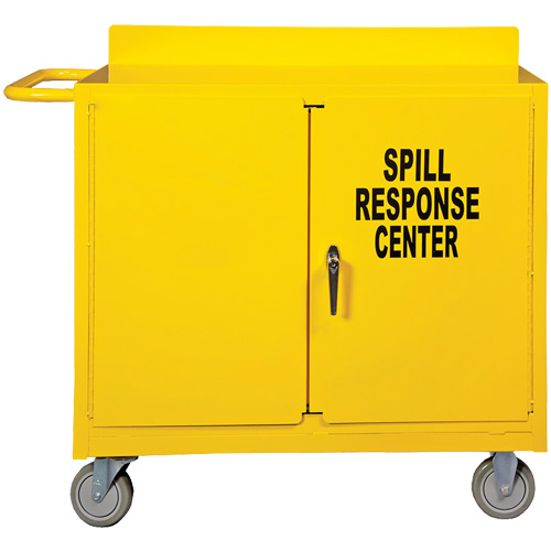 Spill Control Center Cart, 18" L x 38.375" W x 36" H Cintas