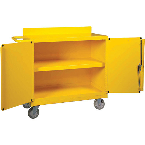 Spill Control Center Cart, 18" L x 38.375" W x 36" H Cintas