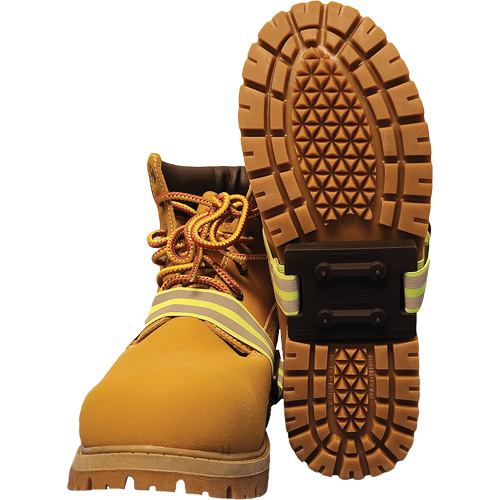 Icetred Mid-Sole Traction Device with Defined Heel, Rubber/Tungsten Carbide, Stud Traction, One Size Cintas