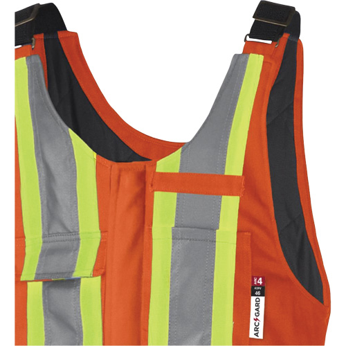 5534A Flame-Resistant Quilted Safety Overalls, Small, Orange Cintas