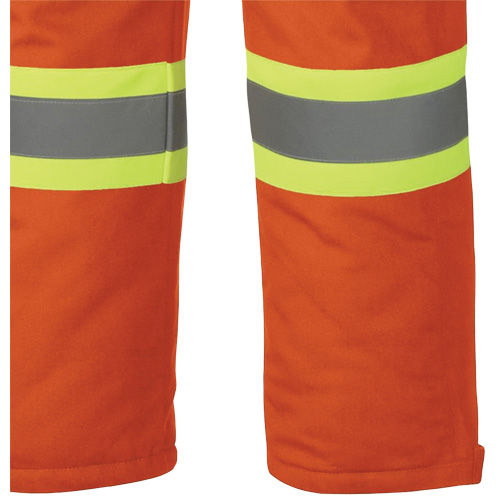 5534A Flame-Resistant Quilted Safety Overalls, Small, Orange Cintas