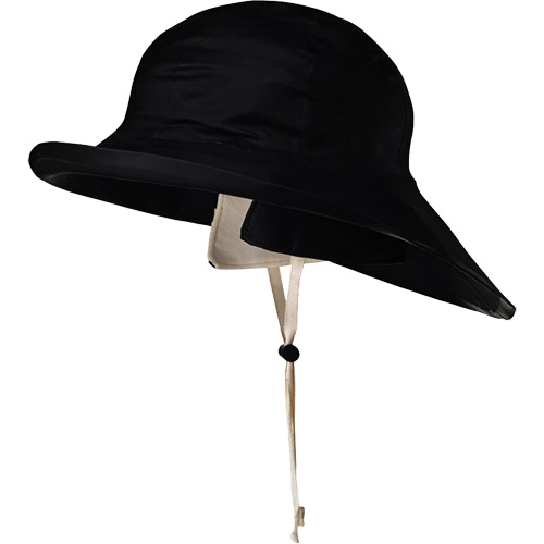 D5050 Chapeau Sou'wester traditionnel noir Dry King, Petit, Noir, Caoutchouc Cintas