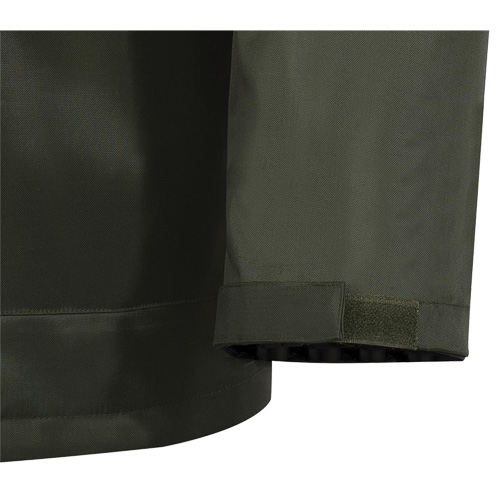 D8120J Nailhead Ripstop Tree Planter Hooded Jacket, Polyester/PVC, X-Small, Green Cintas