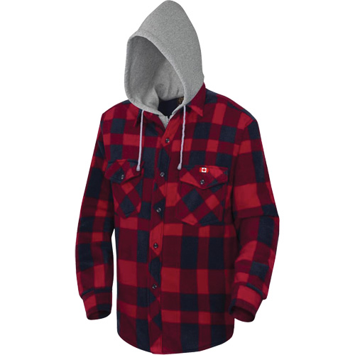 415RB Chemise &agrave; capuche matelass&eacute;e, Hommes, Petit, Multicolore Cintas