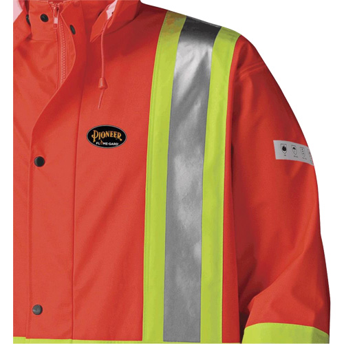 5896 Manteau long imperm&eacute;able et ignifuge, Petit, Orange haute visibilit&eacute; Cintas